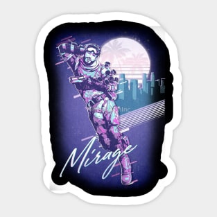 mirage apex legends Sticker